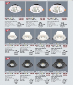 Đèn LED âm trần cao cấp