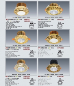 Đèn LED âm trần đúc cao cấp