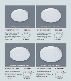 Đèn LED ốp nôi tròn