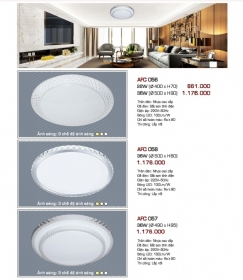 Đèn ốp trần kích thước lớn