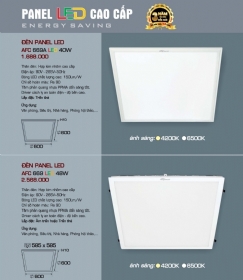 Đèn LED panel tấm