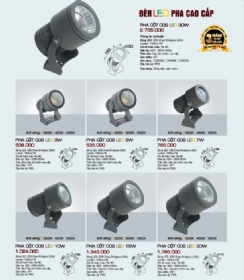 Đèn LED pha chiếu điểm