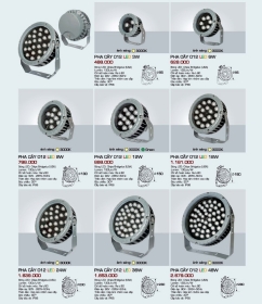 Đèn LED chiếu sáng âm nước