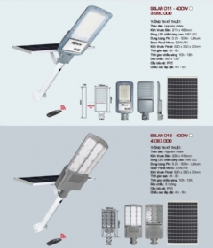 Đèn LED năng lượng mặt trời